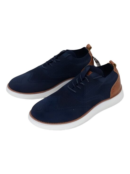 Akademiks Mens’s Olney Wingtip Everyday Oxford Navy Size 11M main image 4